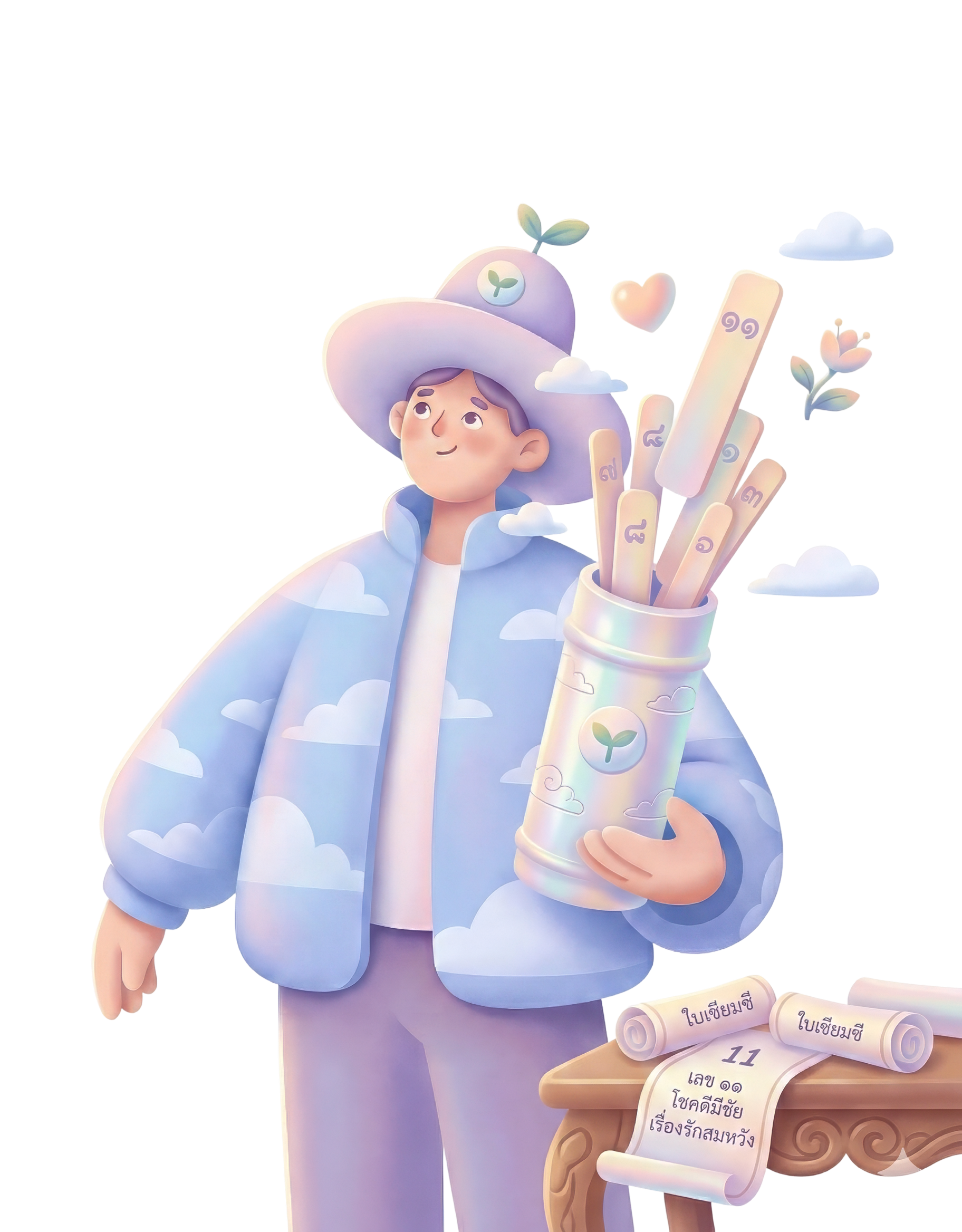 Fortune Sticks Character