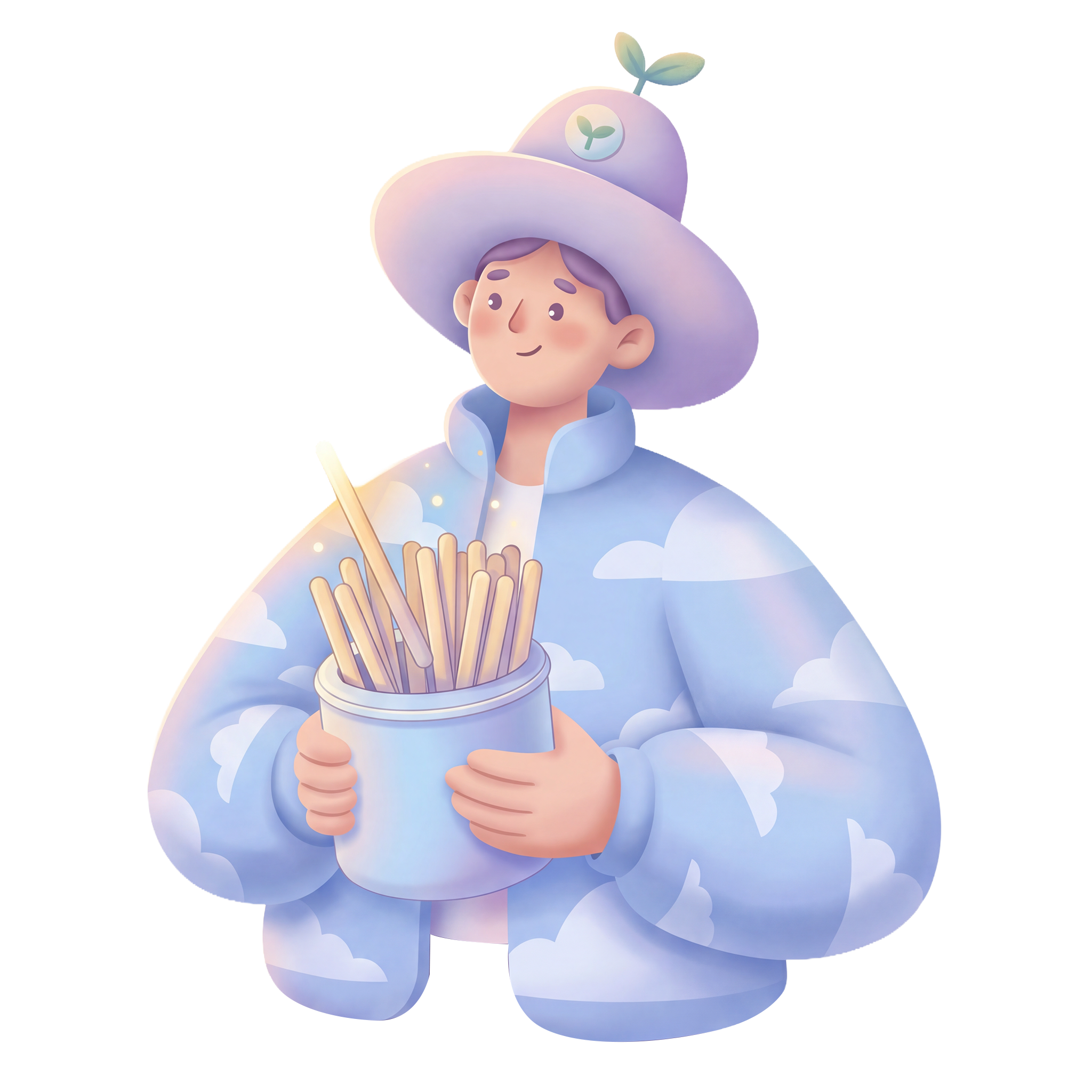 Fortune Stick Character